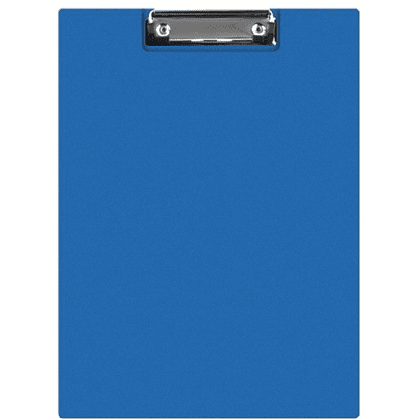 Планшет, A4, пвх, синий