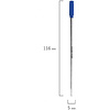 Стержень шариковый Brauberg "170201", 1.0 мм, 116 мм, синий - 3