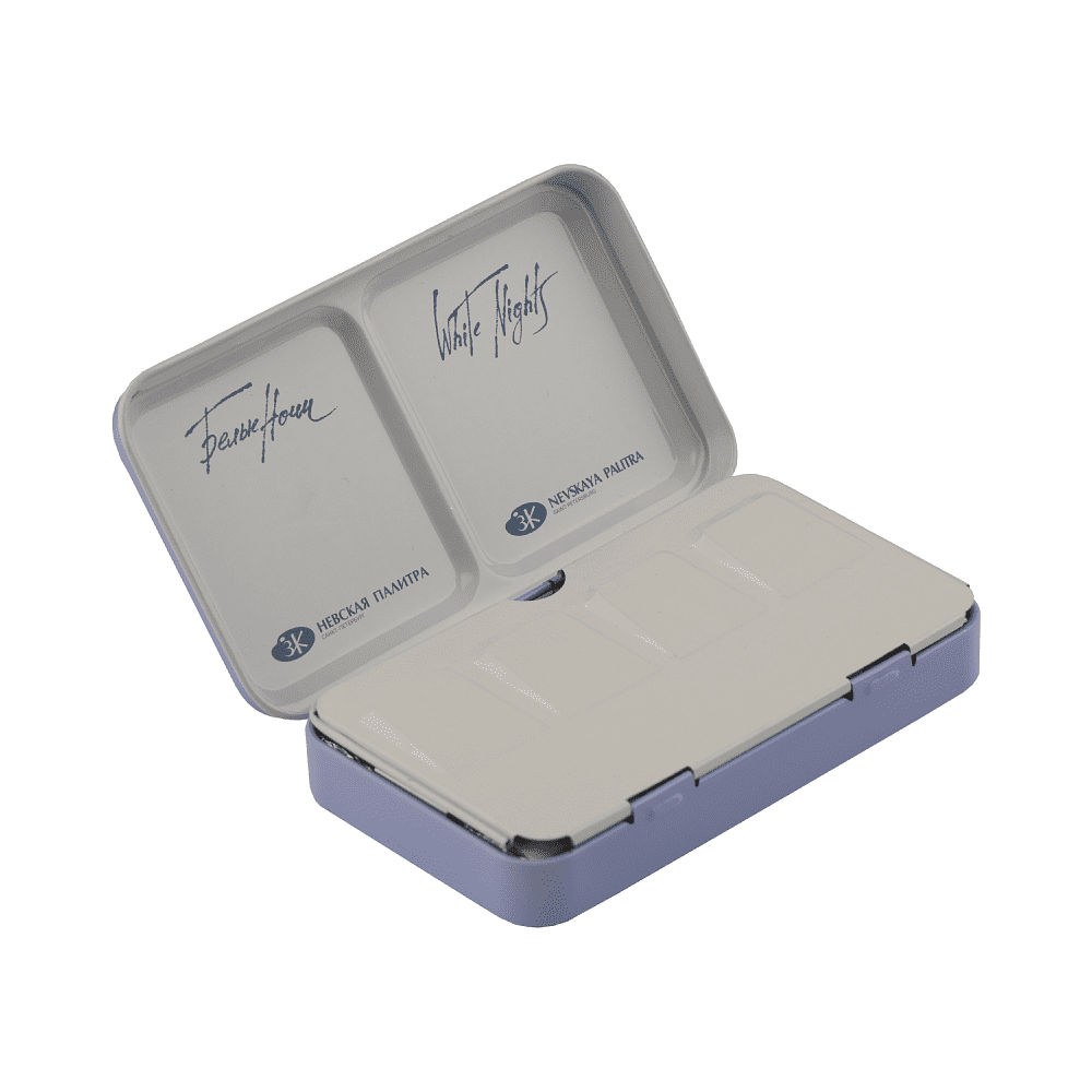 Краски акварельные "Белые ночи весна лето", 12 цветов, кюветы - 4