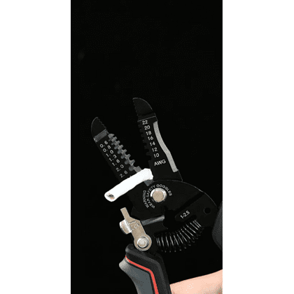 Инструмент для снятия изоляции Deli RS EDL2667, 180 мм, 0.6 - 2.6 мм - 8