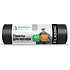 Мешки для мусора GreenClean Classic, 60 л, 20 шт/рулон, ПНД, 6 мкм, 57х67 см, черный