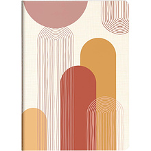 Блокнот "Terracotta", А5, 64 страницы, в линейку, ассорти