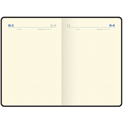 Ежедневник недатированный "xGold", А5, 320 страниц, красный - 4