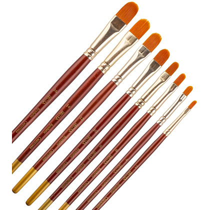 Кисть "Decola", синтетика, овальная, №16 - 5