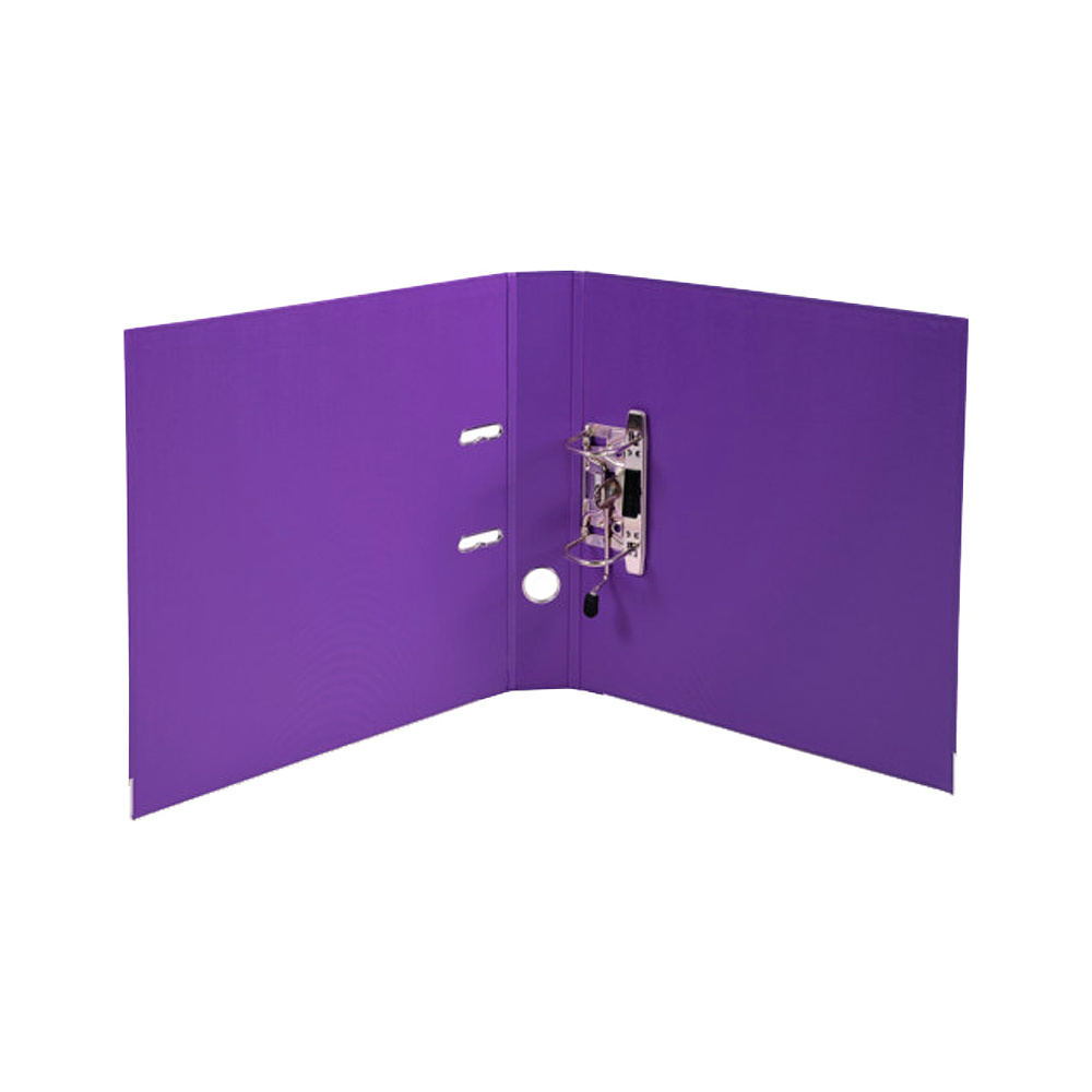 Папка-регистратор "Exacompta", A4, 50 мм, ПВХ, фиолетовый - 3