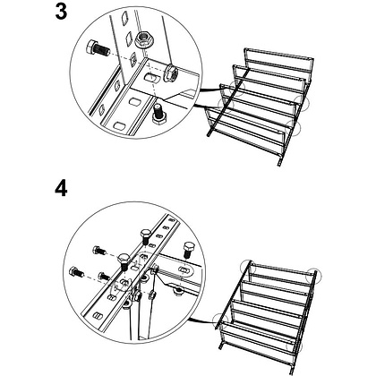 Стеллаж MS 200KD/100x60/4 (1950x1000x600) - 7
