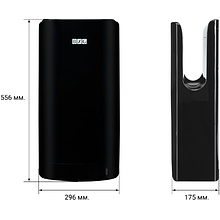 Электросушилка для рук BXG-JET 7100, ABS-пластик, черный