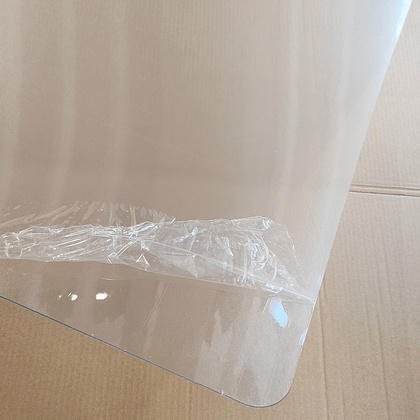 Коврик напольный защитный под кресло 1200x900x2 мм, прозрачный - 8