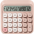 Калькулятор настольный EM36 Deli, 12-разрядный, пластик, розовый