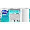 Бумага туалетная Veiro Delicate, 8 рулонов, 3 слоя, белый  - 4