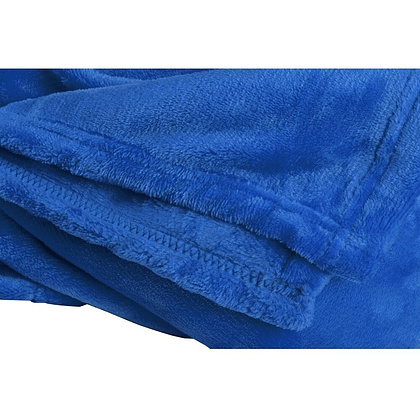 Плед "Fancy", 125х150 см, полиэстер, синий - 3