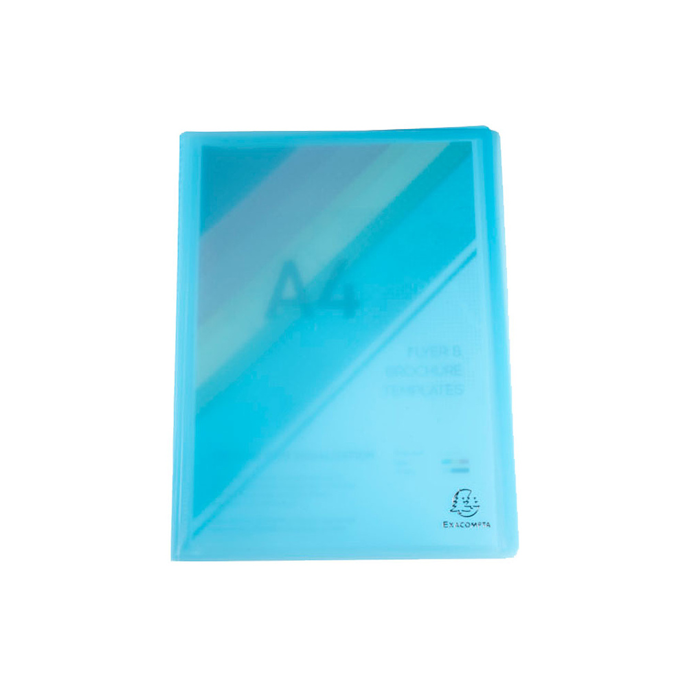 Папка c файлами "Chromaline Pastel", 40 карманов, ассорти - 4