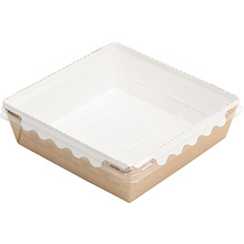 Контейнер бумажный для салата, 900 мл