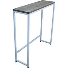 Стол консольный RION ALLERD, белый муар