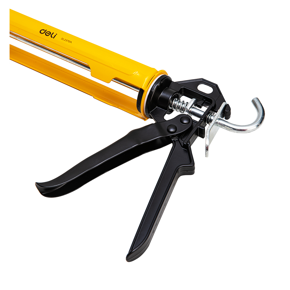 Пистолет для герметика Deli YS EDL2370A, полузакрытый, 250 мм