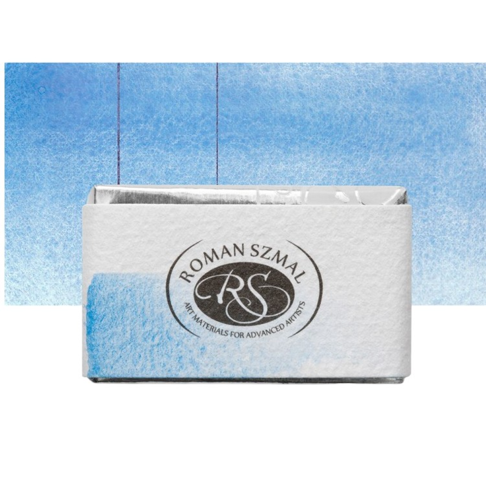 Краски акварельные "Aquarius", 406 кобальт коэлин голубой, кювета