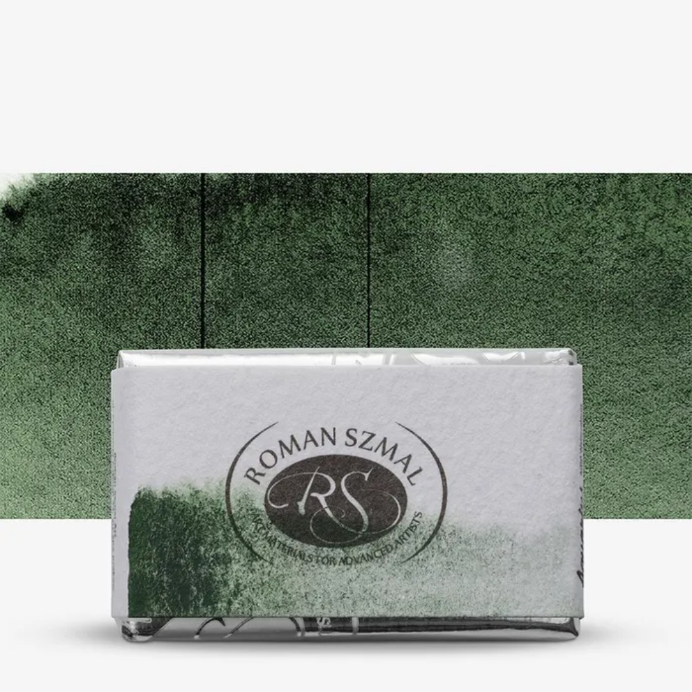 Краски акварельные "Aquarius", 270 оксид хрома зелёный тёмный, кювета