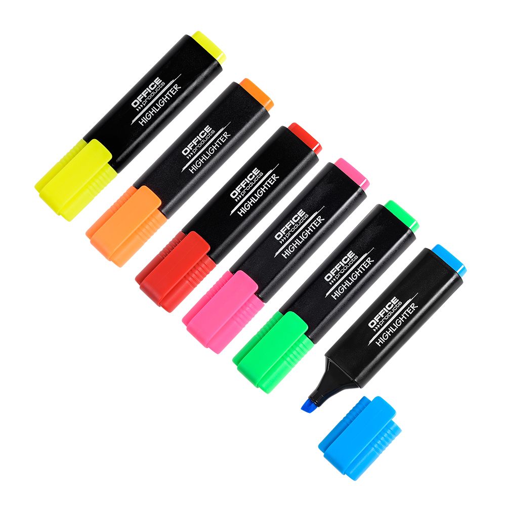 Маркер текстовый "Office Products", красный