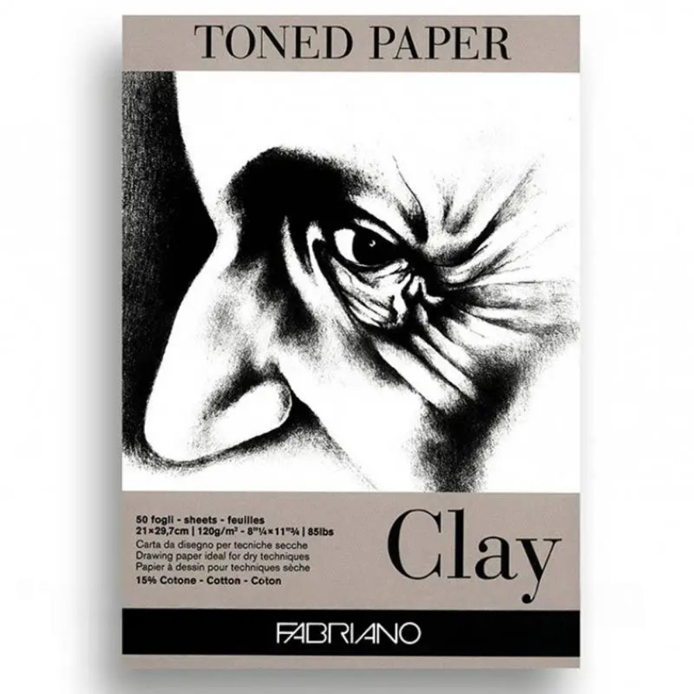 Блок бумаги для рисования "Fabriano. Clay"