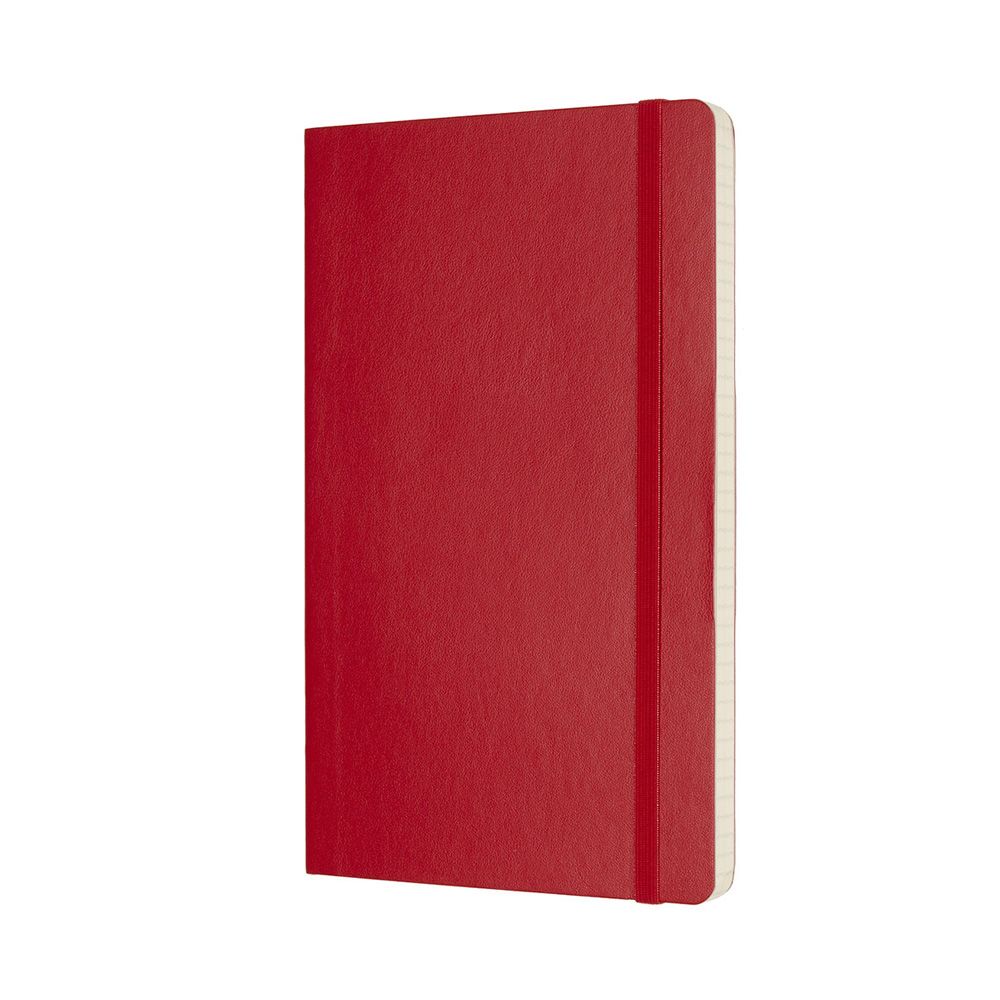 Блокнот "Classic Soft Large", А5, 96 листов, клетка, красный - 2