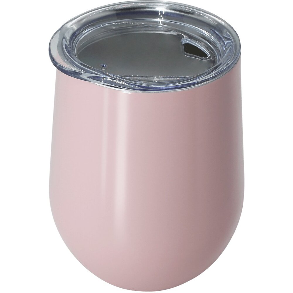Кружка термическая "CO12", металл, 354 мл, розовый