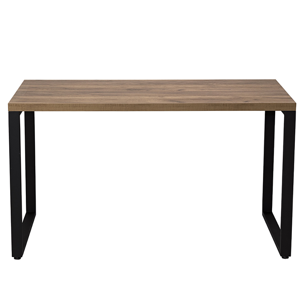 Стол письменный "Лофт Каир", 1300х650х740 мм, черный, табачный крафт