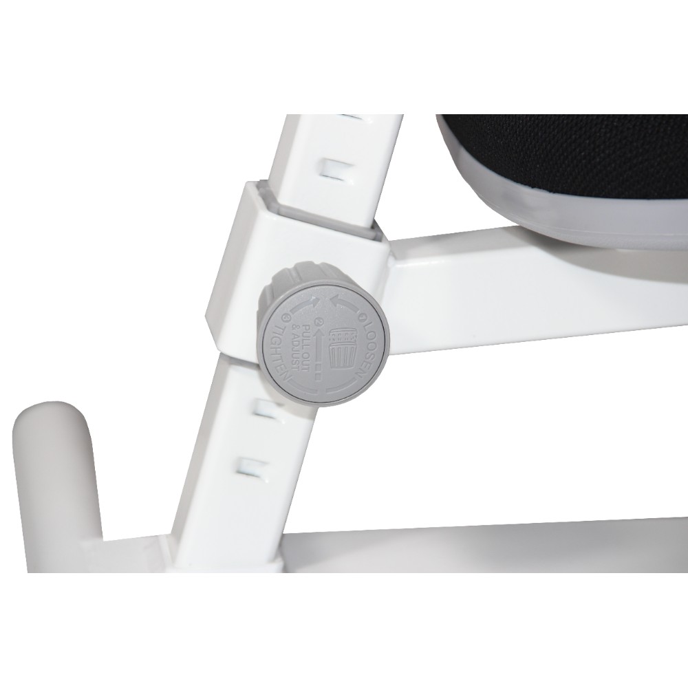 Кресло детское Comf-Pro Coco Chair, ткань, пластик, корпус белый, черный - 6