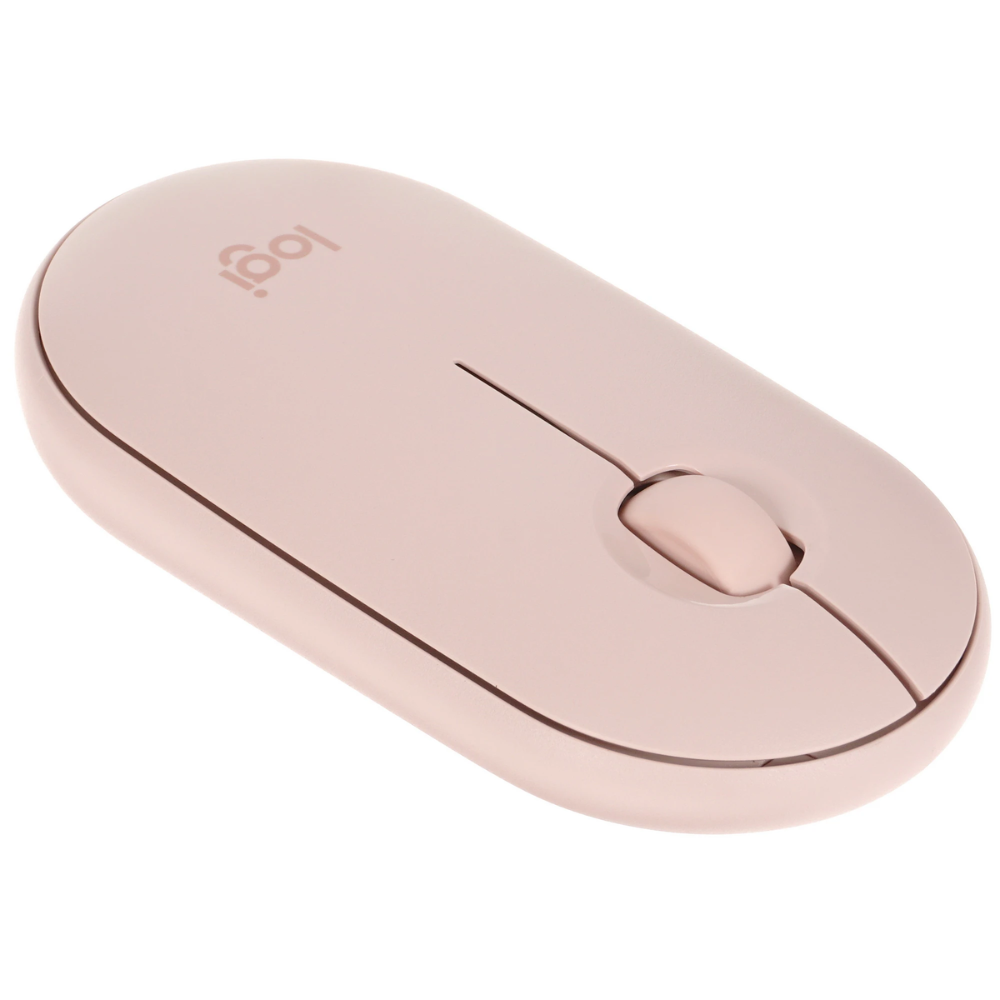 Мышь Logitech Pebble M350, беспроводная, Rose  
