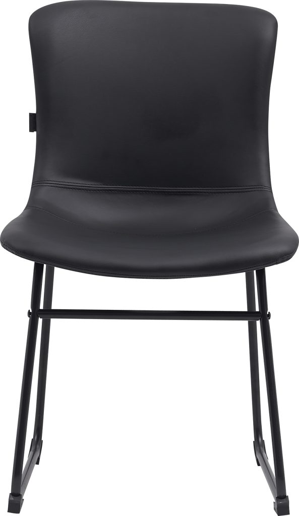 Кресло д/посетителей EVERPROF Expo CF экокожа, черный 