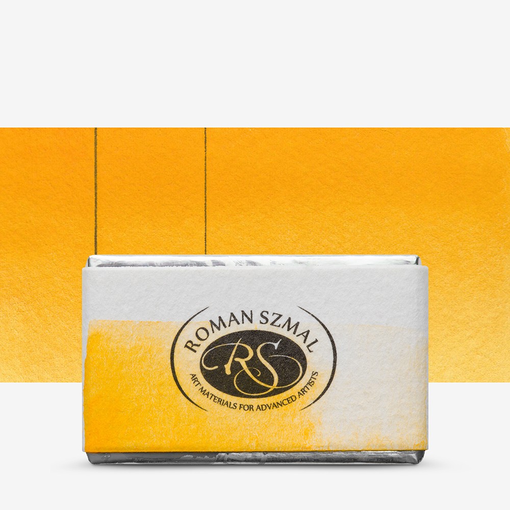 Краски акварельные "Aquarius", 207 ганза жёлтая глубокая, кювета