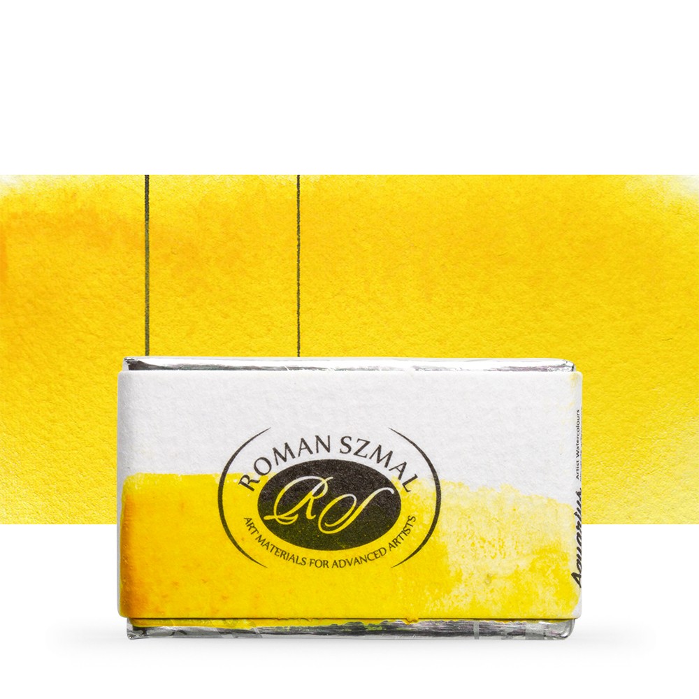 Краски акварельные "Aquarius", 206 ганза жёлтая средняя, кювета