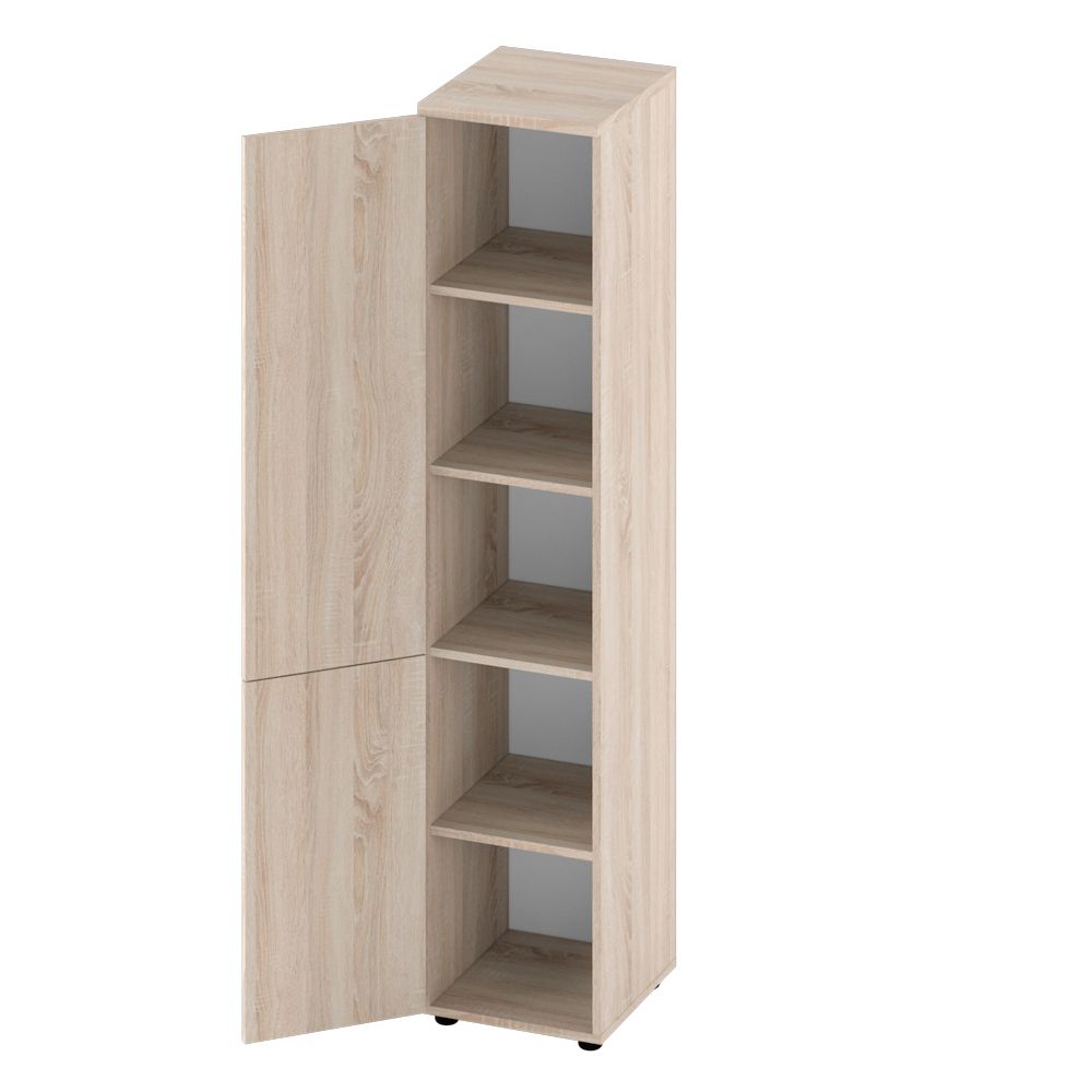 Коллекция Баден Шкаф для документов Б-5.1912.1, 400x443x1912 мм, сонома