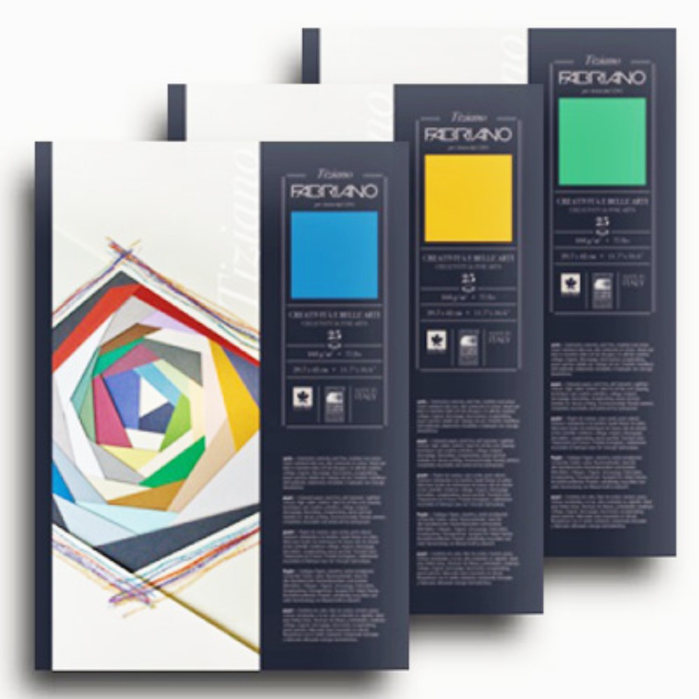 Бумага для пастели "Tiziano", А4, 160 г/м2, банановый