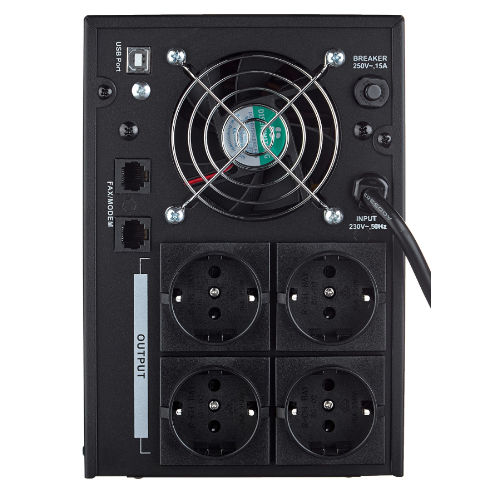 ИБП Kiper Power C3000 USB (3000VA/1800W) - 4