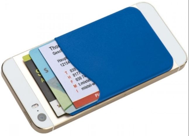 Футляр для визитных и кредитных карт "Bordeaux", синий