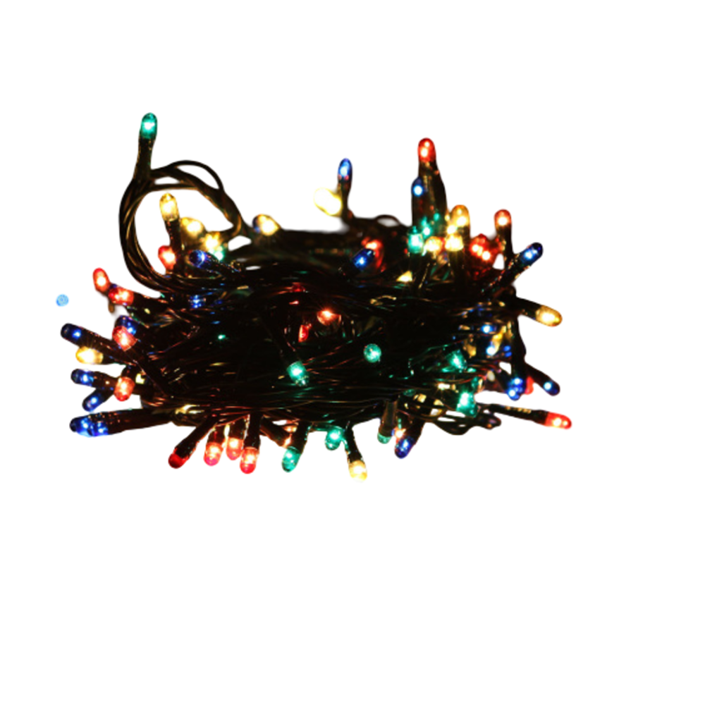 Гирлянда электрическая LED "Нить" 9 м,  мультиколор