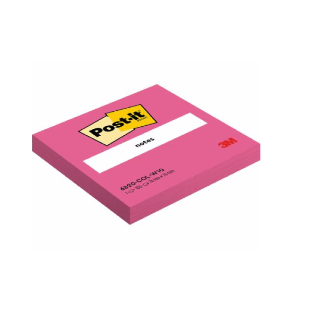 Бумага для заметок "Post-it", 76х76 мм, 100 листов, ассорти - 2
