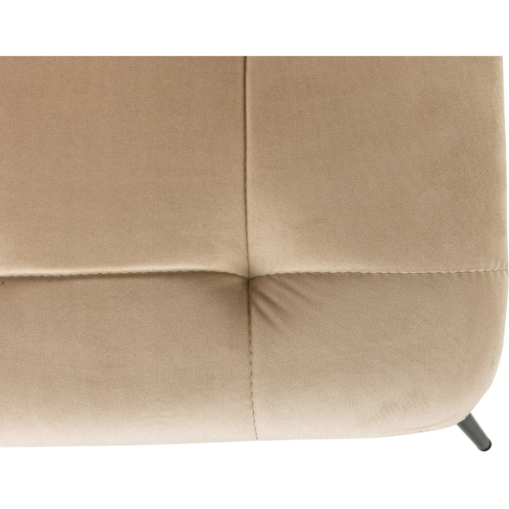 Стул Бюрократ "CH-K1_4", ткань, бежевый, металл, комплект 4 штуки - 10