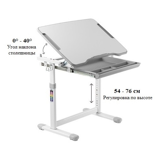 Комплект Ergosmart ученический Smart B207EDU: комплект мебели (парта и стул) B207EDU