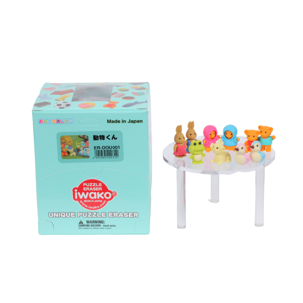 Ластик "IWAKO Teddy Bear, Rabbit & Dog"