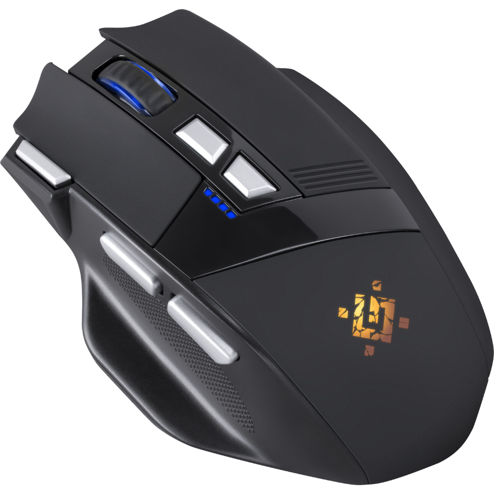 Мышь Defender Knight GM-885, беспроводная, черная - 8