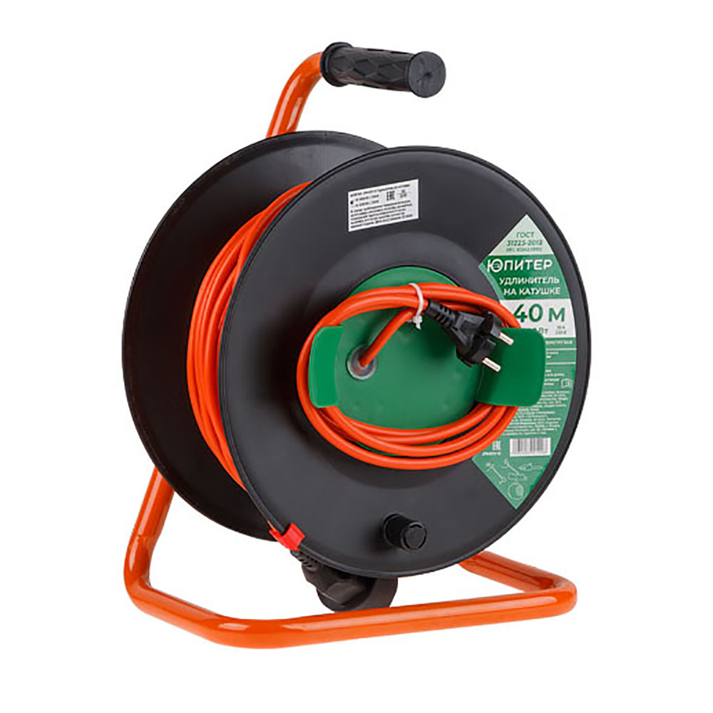 Удлинитель на катушке "ЮПИТЕР"