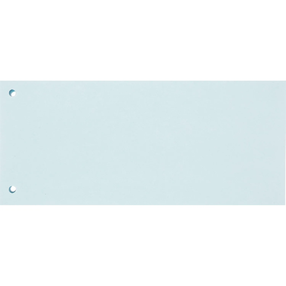 Разделитель для документов "Комус", 100 шт, голубой - 2