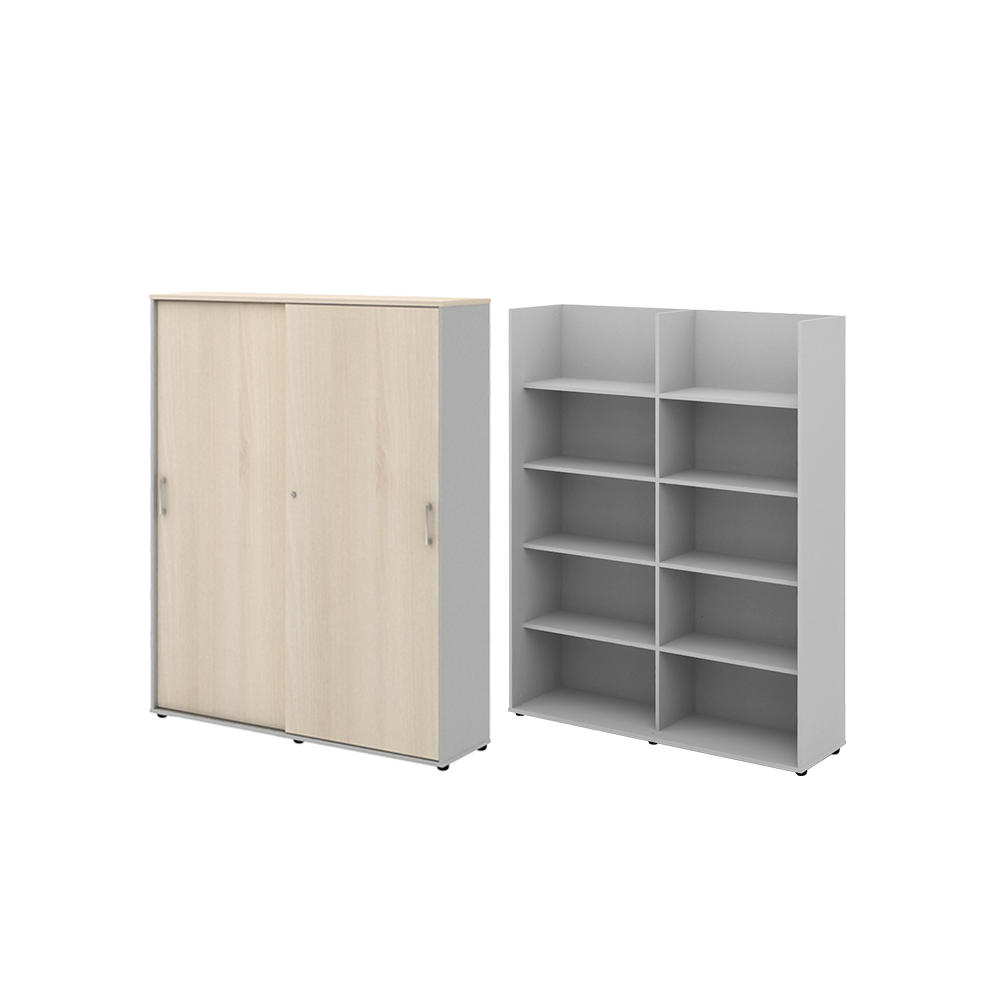 Коллекция Титан Шкаф широкий ТН751-2Т+ТН421-2К-18