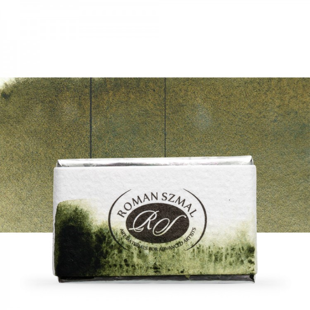 Краски акварельные "Aquarius", 346 зелёный Аквариус, кювета