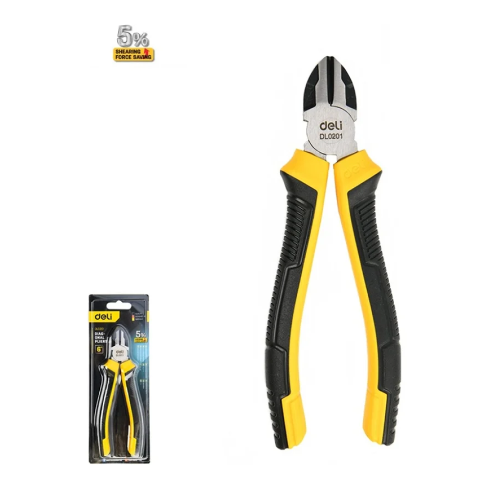 Бокорезы Deli YS EDL0201, 160 мм, 2-х компонентные рукоятки