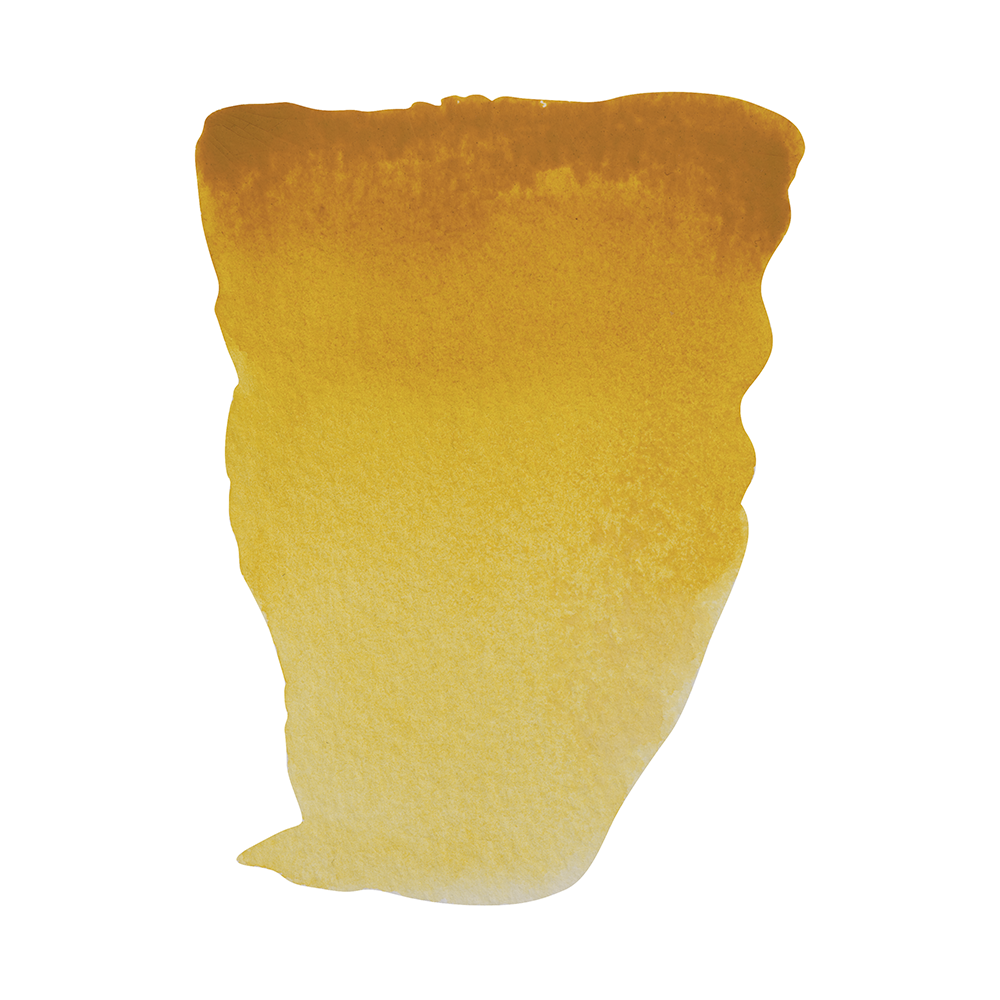 Краски акварельные "Rembrandt", 244 индийский желтый, кювета