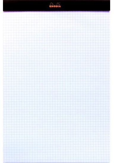 Блокнот "Rhodia", A4, 80 листов, клетка, черный - 2