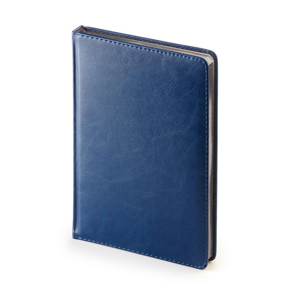 Ежедневник недатированный "Sidney Nebraska", серебристый обрез