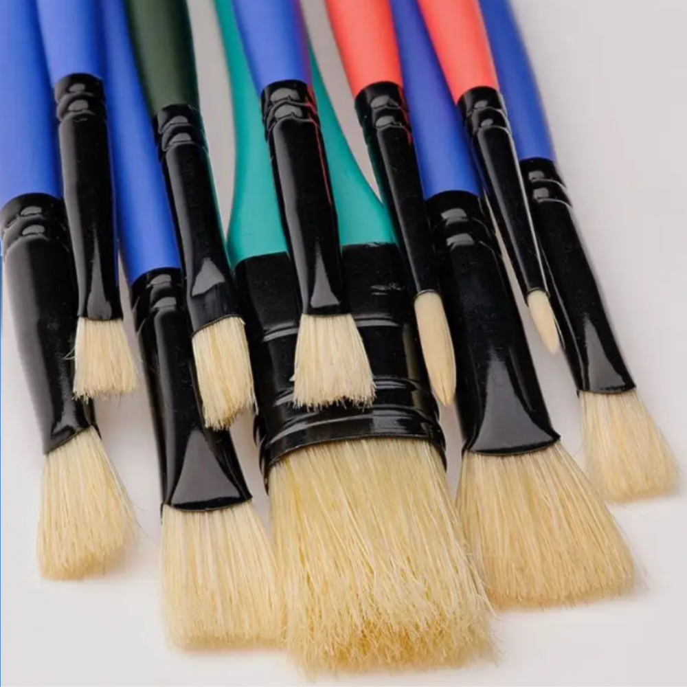 Набор кистей Himi "Miya Little Bird", микс, 10 шт, голубой - 3